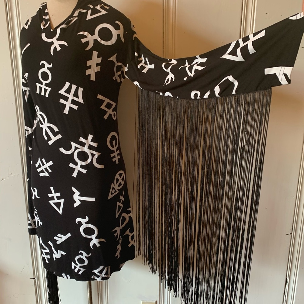 Killstar Fringe Dress XXL